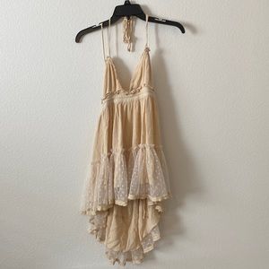 Tan dress